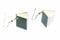 Miniblings Buch Ohrringe Miniblings Hänger Bücher Buchohrringe Leseratte Seiten Book grün