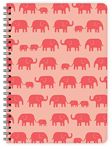 etmamu 524 Notizblock Elefanten A5, 60 Blatt blanko