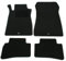 AD Tuning HG2738 Velours Fußmatten Set (4-teilig) Schwarz Passform Autoteppiche