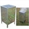 Large Square Garden Fire Bin Incinerator Galvanised 90l / Yard Garden Landscaping Landscape Home House Patio Backyard Design Gadgets Stuff Birthday Gift Botany Plant Gardening Vegetable Container Flower Planning Front Maintenance Contemporary Layout Planting Modern Shop Store