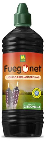 Fuegonet 231558 - Liquido para antorchas con citronela