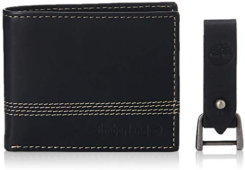 Timberland Quad Billfold W/FOB 100% vera pelle Portafogli Maschi