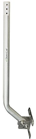 SureCall J-Bar Outdoor Antenna Mounting Pole, Adjustable 20-Inch Outside J-Pipe Mount