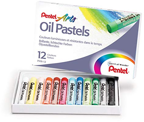 Pentel Oil Pastel Set (Pack of 12)