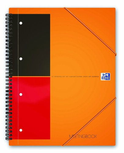 Oxford International Collegeblock MEETINGBOOK, kariert VE=1