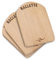 Küchenprofi Raclette Brettchen 4er Set, Buchen-Holz, 9,5 cm x 14 cm, Hitzebeständig, Schutz von empfindlichen Oberflächen, Zum Ablegen oder Nachfüllen von Raclette Pfännchen, Raclette Grill