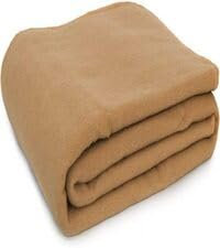 Corredocasa Coperta Ignifuga Antincendio Protezione 400gr No Fire - Telo Antifiamma - Dimensioni Varie Colore Cammello Tinta Unita per Casa Manifattura Italiana (Singolo)