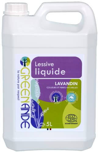 Stever LESSIVE Liquide Bio CONCENTREE (50 à 75 Machines) ECOCERT 5 L CELLANDE