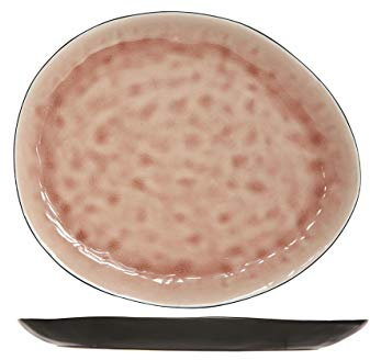 COSY TRENDY 1690517 Teller, oval, 27 x 23 cm, Rosa