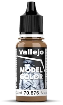 Vallejo Model Color 17 ml Acrylic Paint - Brown Sand