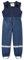 Playshoes Matschhose Regenlatzhose Fleece-Futter Unisex Kinder Wind- und wasserdichte Regenhose Regenbekleidung, marine mit Fleece-Latz, 128