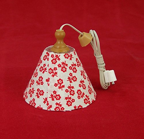 Kahlert Licht 10532 Puppenhauszubehör, Gemustert, weiß, rot