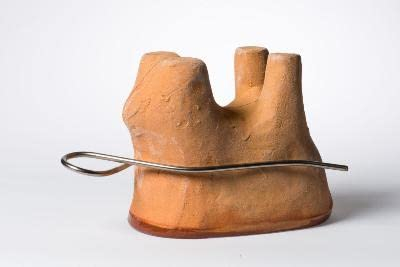 Poterie Friedmann - Moule à pâtisserie en Terre Cuite en Forme d'agneau de Paâques 18 cm - Poterie Friedamnn