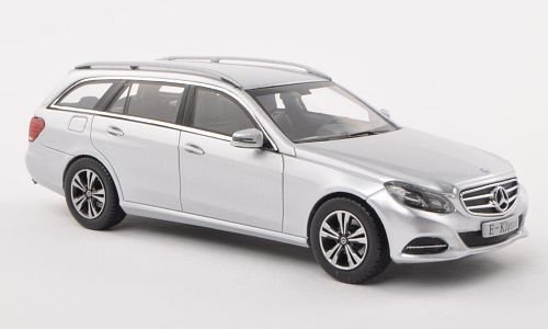 Mercedes-Benz E-Klasse T-Modell (S212), Silber, 2013, Modellauto, Fertigmodell, Kyosho 1:43, Erwachsene