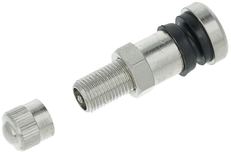 Ventil gerade kompl. - Schlauchlos-Ventil - Metallventil - für Ventilloch-ø 8,3 mm - DIN 7782
