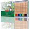 Derwent Academy - Set de 24 Crayons de Couleurs Aquarellables dans une Boîte de Rangement, Utilisables Secs ou Humides, pour Coloriage / Dessin / Illustration, Qualité Professionnelle, 2300226