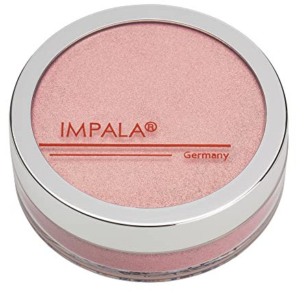 Impala - Puderlidschatten Nº 8 Dark Salt | Glatte, natürliche Deckkraft | Einfache Anwendung | Erhältlich in einer mehrfarbigen Palette | 1,2 g