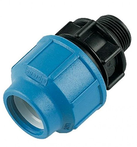 FLOPLAST MDPE 32mm x 1 Male Adaptor