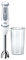 Braun Minipimer 5 MQ 5000 Soup - Batidora de mano, 750 w potencia, 21 velocidades, campana acero inoxidable, incluye vaso medidor 600 ml, blanco y gris