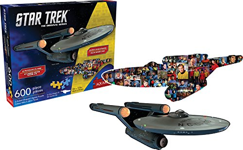 Aquarius Star Trek Original TV Serie Klipps beidseitigen Puzzle