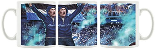 Ultras Bielefeld als Bedruckte Kaffeetasse/Teetasse aus Keramik, 300ml, weiß