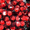 Little Snow Direct® Pack of 1000 Resin Crystal Flat Back Rhinestones Diamante Gems Nail Art & Crafts (Dark Red, 6mm)