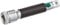 Wera 05003642001 8796 SC Rallonge Zyklop « flexible-lock » avec douille à rotation rapide, courte, 1/2, 1/2 pouce x 125.0 mm, Argent/noir