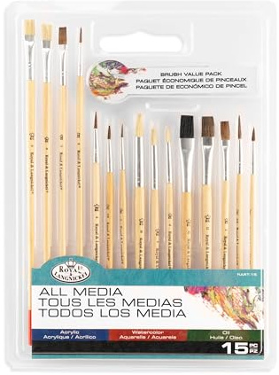 Royal & Langnickel Brush - Assorted (Pack 0F 15)