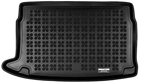 AZUGA Gummi Kofferraumwanne Premium Antirutsch passend für VW Polo ab 6/2009-9/2017 (6R) (variabler Boden oben) AZ12000053