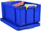 Really Useful Box Plastic Storage 64 Litre Solid Blue