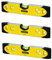 Stanley 43-511 Magnetic Shock Resistant Torpedo Level NIP (3 Pack)