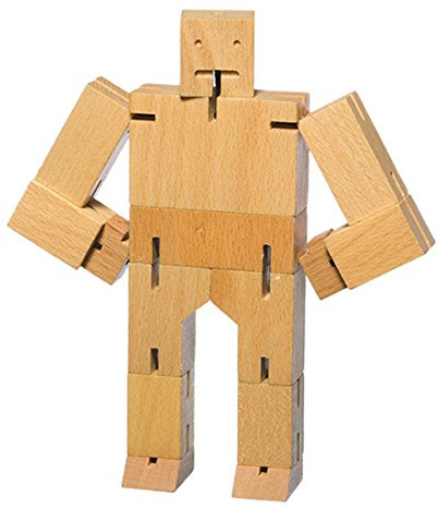 Areaware Cubebot klein aus Holz