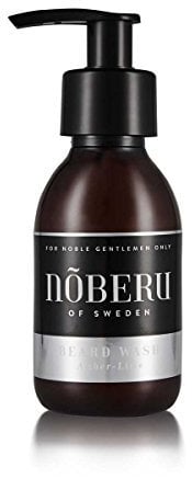 Nõberu Bart Shampoo – Amber-Lime – 125 ml (Premium Beard Wash | Bartshampoo für die tägliche Bartpflege | für 3-Tage Bärte, mittellange Bärte und Vollbärte geeignet)