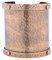 Battle-Merchant Armreif Vikings breit aus Messing - Innen mit Leder - Wikinger Mittelalter Kelten