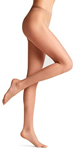 FALKE Shelina 12 DEN W Ti Ultra-Transparents Unis, Effet Peau Brasil 4679, M Femme