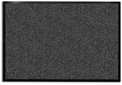 Floordirekt EVEREST Schmutzfangmatte Sky - Testsieger - Fußmatte, Türmatte Fußabstreifer Rutschfester Teppich für Haustür innen und außen in vielen Farben und Größen - anthrazit-schwarz, 90x600 cm
