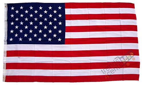 Everflag Flagge USA 90 x 150 cm mit Ösen + Aufkleber