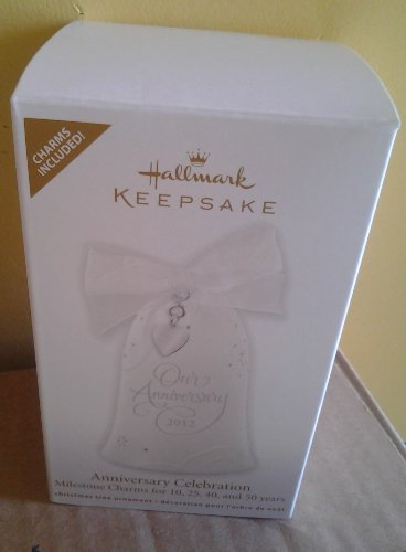 'Hallmark Weihnachtsdeko, Jahrestag Celebration mit Charms – # 46 Baum Ornament