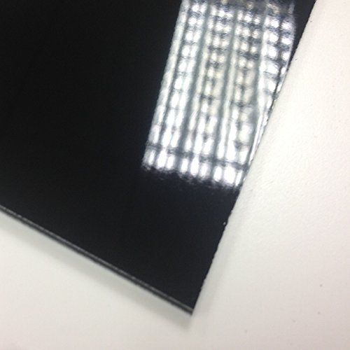Sign Materials Direct CrestBond Plaque composite en aluminium Noir Finition mate/brillante 3 mm, Noir , 420mm x 297mm / A3
