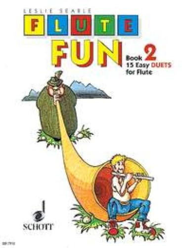 Flute Fun (Flöte): 15 Easy Duets. Vol. 2. 2 Flöten. Spielpartitur.: 15 Easy Duets. Vol. 2. 2 flutes. Partition d'exécution.
