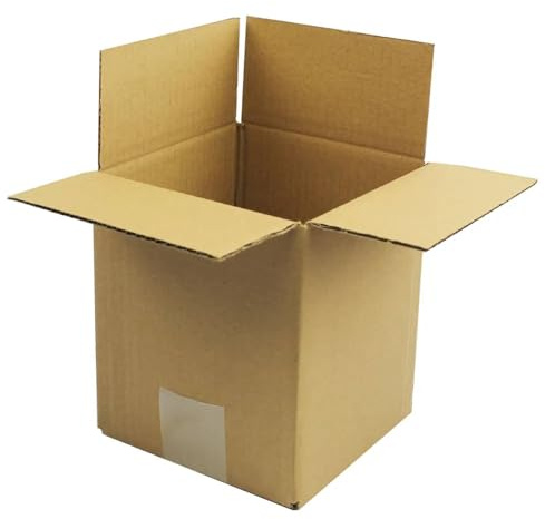 Ambassador Packing Carton Single Wall Strong Flat-packed 152x152x178mm Ref SC-02 [Pack of 25] , 307387