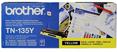 Brother Toner TN-135Y, yellow (4.000 Seiten)