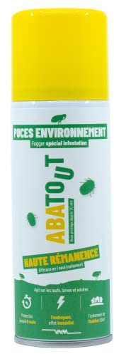 ABATOUT - Laque Anti-Puces - Fogger - Contre les Volants - Lutte contre les invasions - 210 ml
