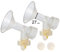 Maymom 27 mm One-Piece Breastshield w/ Valve, Membrane Replacement for Medela Breast Pumps (Pump in Style, Lactina, Symphony) x 2