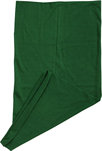 Multifunktionales Unisex Economic Vintage X-Tube Snood Schlauchtuch, Farbe:Dark Green;Größe:ca. 25 x 50cm ca. 25 x 50cm,Dark Green