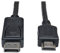 Eaton DisplayPort to HDMI Cable Adapter, DP to HDMI, Male-to-Male, 1080P HD Resolution, Black, 3 Feet / 0.9 Meters (P582-003)