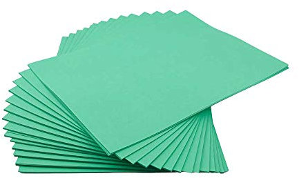 House of Card & Paper A4 220 GSM Coloured Card - Green (Pack of 100 Sheets), HCP147