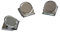 FRANKEN Magnetclips, Magnete mit Aufhängung, 3 Stück, Hochwertige Haftmagnete für Büro und Haushalt, ideal für Whiteboards, Kühlschrank oder Schaukästen, Clip für bis zu 14 Blatt, Silber, HMC35