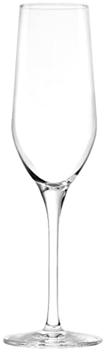 Stölzle Lausitz Sektgläser Ultra 6er-Set 185 ml – Elegante Sektkelche ideal für Champagner, Sekt & Prosecco – Hochwertige Champagnergläser mit kurzem Stiel – Spülmaschinenfest & Made in Germany