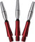 Viper Unisex – Erwachsene Aluminum Shaft Red Spinster Aluminium-Dart-Schaft, kurz (SH), 3er-Pack, Rot/Ausflug, einfarbig (Getaway Solids), Short 1.5-Inch